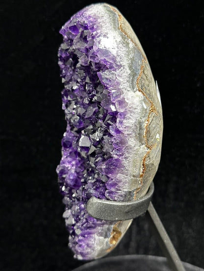 G-Uruguay Amethyst With Custom Stand