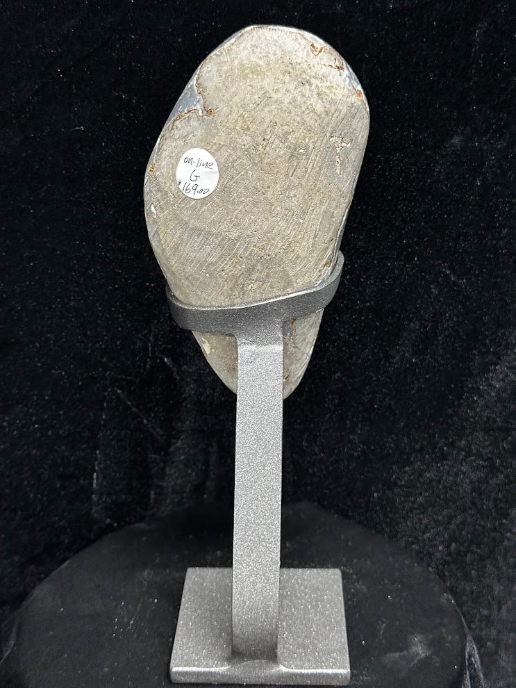 G-Uruguay Amethyst With Custom Stand