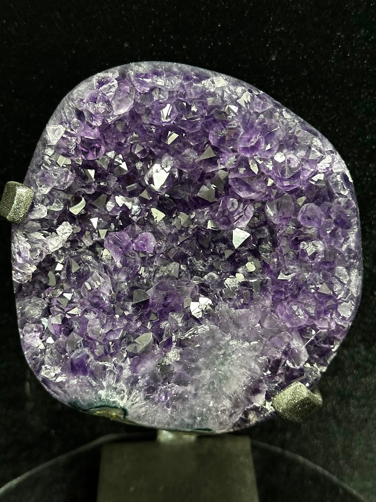 H-Uruguay Amethyst With Custom Stand