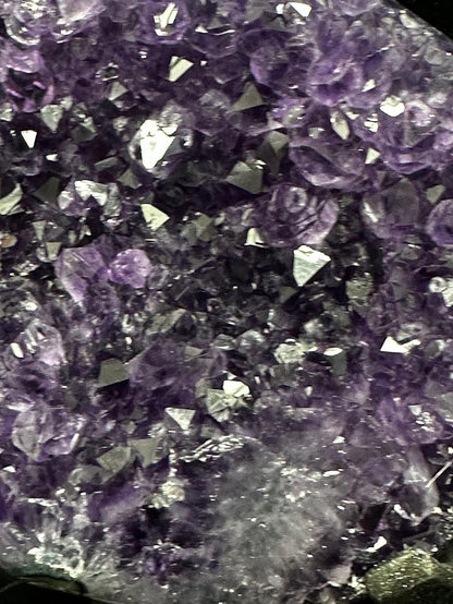 H-Uruguay Amethyst With Custom Stand