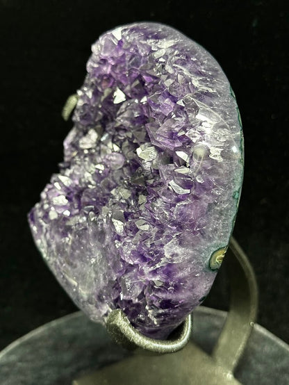 H-Uruguay Amethyst With Custom Stand