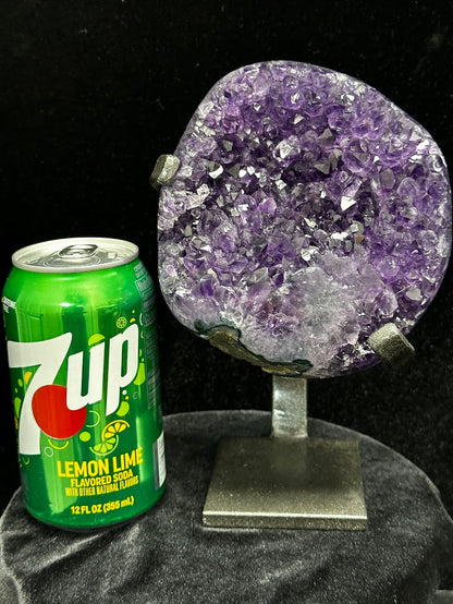 H-Uruguay Amethyst With Custom Stand