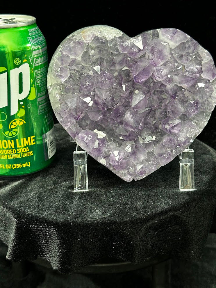 A-Uruguay Amethyst Large Hearts