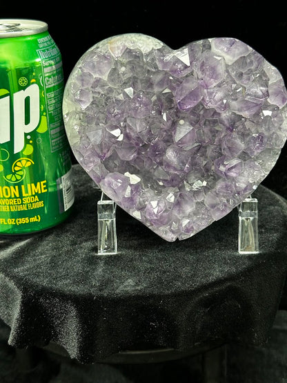 A-Uruguay Amethyst Large Hearts