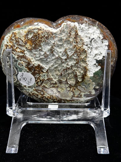 B-Uruguay Amethyst Large Hearts