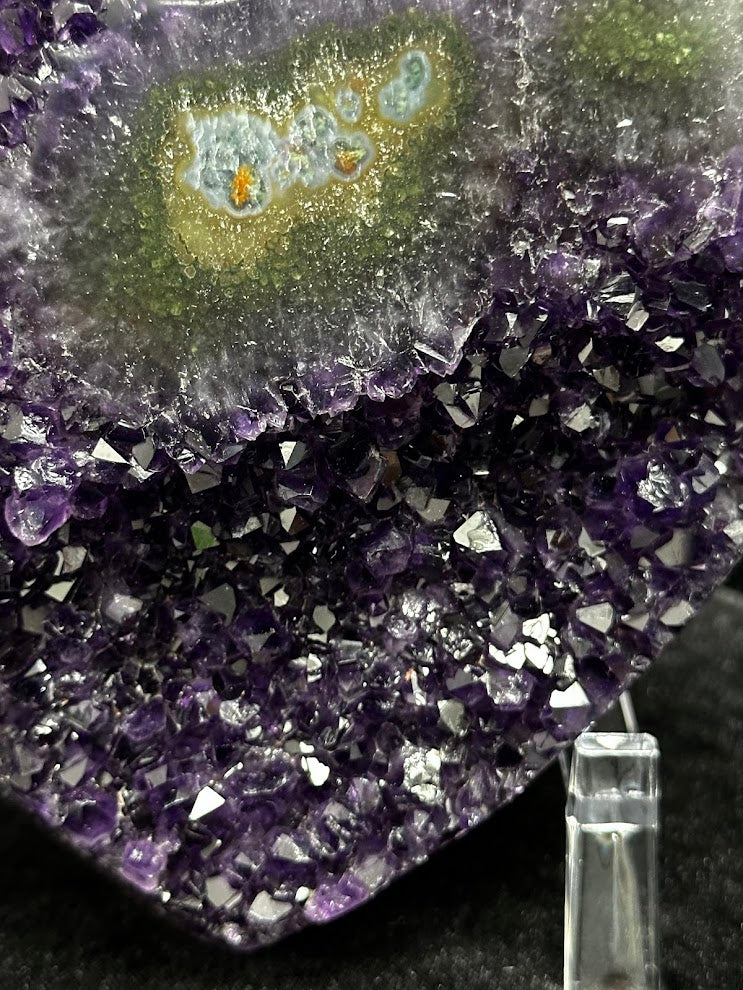 F-Uruguay Amethyst Large Hearts