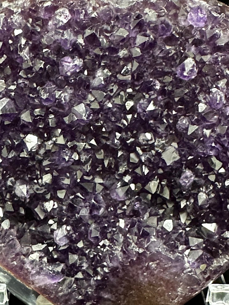 G-Uruguay Amethyst Large Hearts