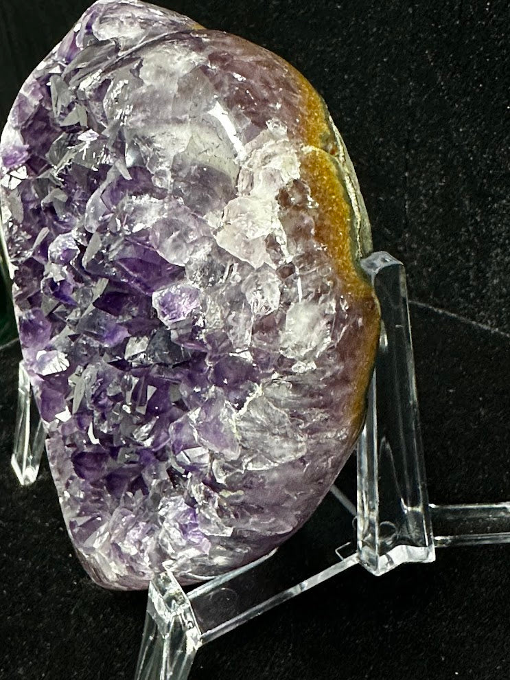 H-Uruguay Amethyst Large Hearts