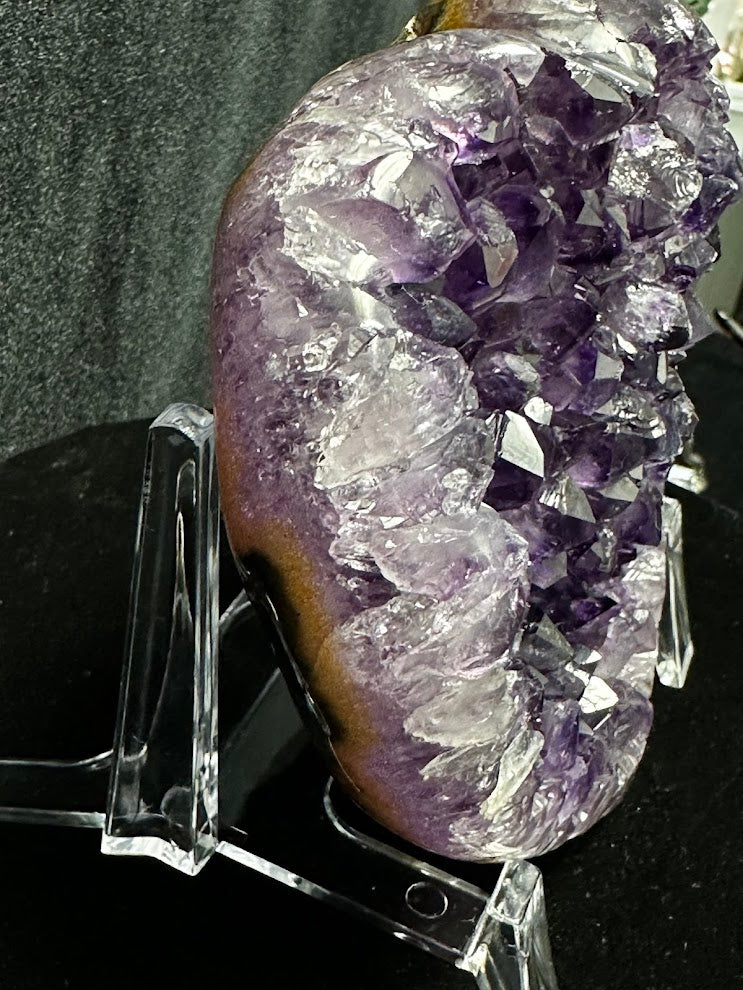 H-Uruguay Amethyst Large Hearts
