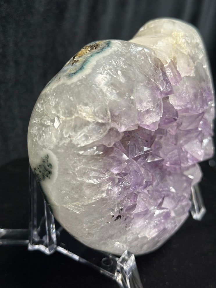 I-Uruguay Amethyst Large Hearts