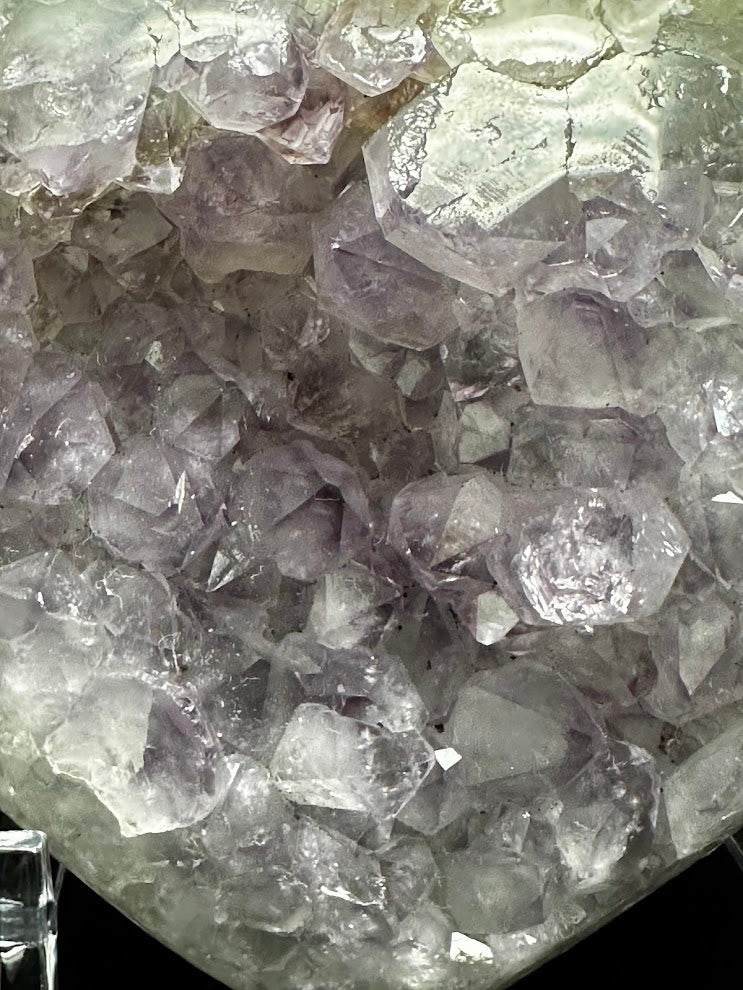 I-Uruguay Amethyst Large Hearts