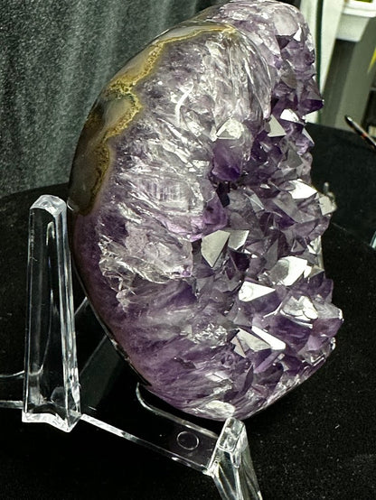 J-Uruguay Amethyst Large Hearts