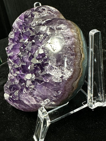 K-Uruguay Amethyst Large Hearts