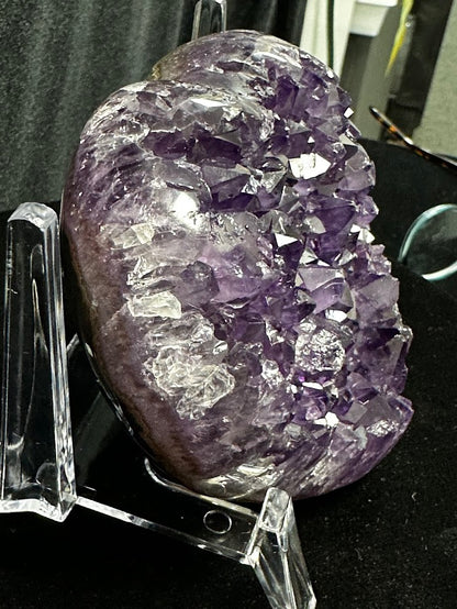 K-Uruguay Amethyst Large Hearts