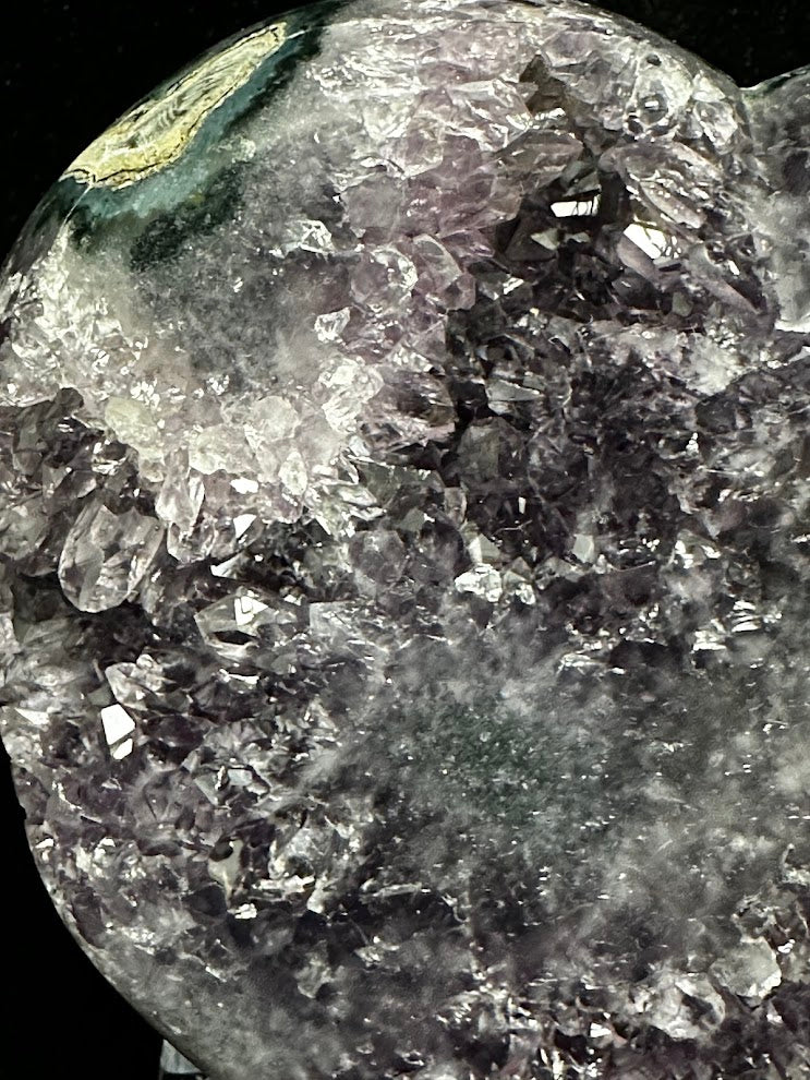 L-Uruguay Amethyst large hearts