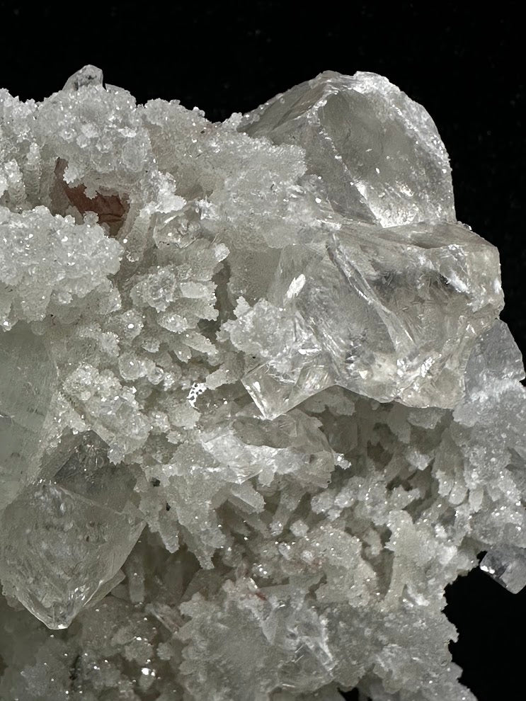 A-Prehnite with Apophyllite