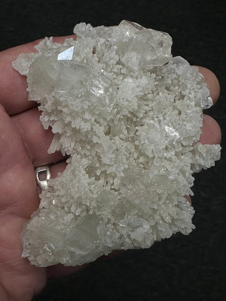 A-Prehnite with Apophyllite