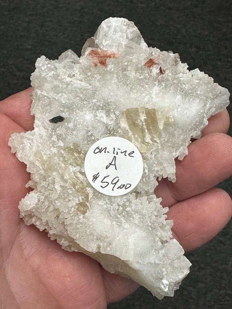 A-Prehnite with Apophyllite