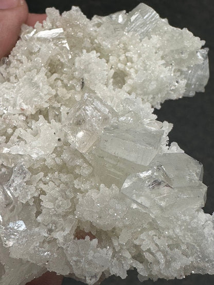 A-Prehnite with Apophyllite