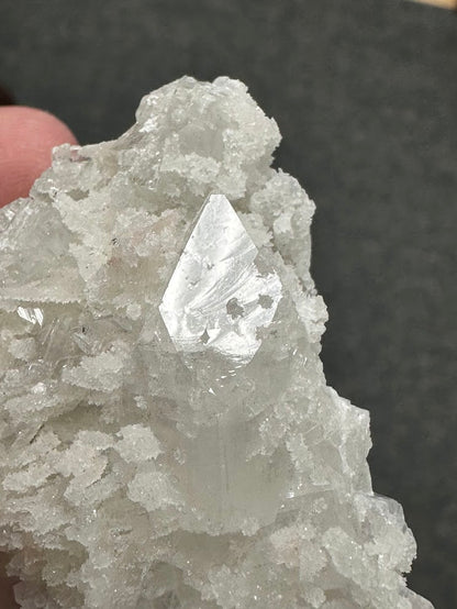 C-Prehnite with Apophyllite