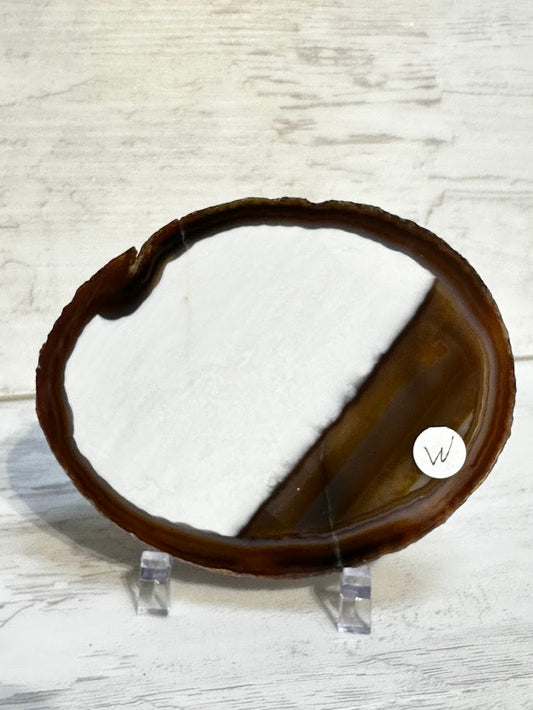 Sliced Agate from Brazil -W