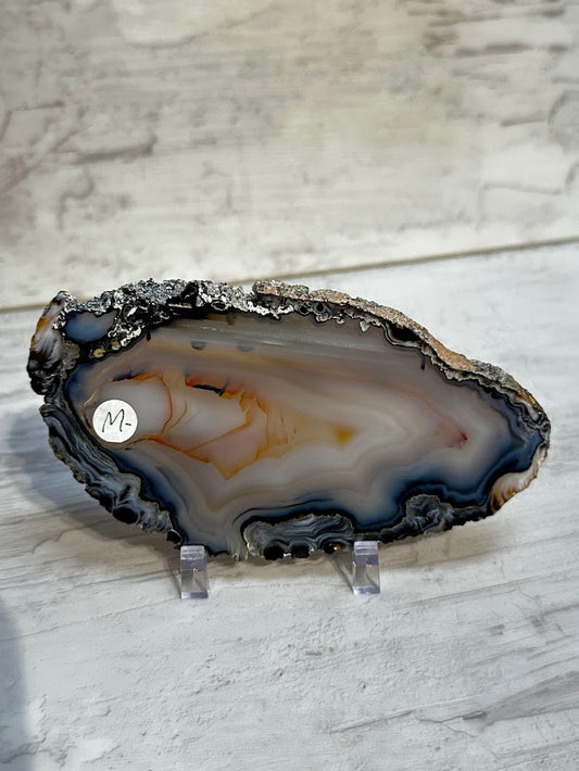 Sliced Agate from Brazil -M