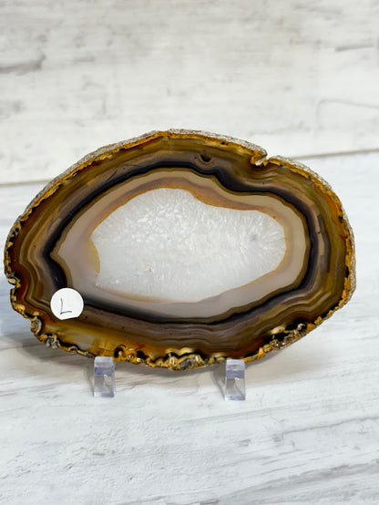 Sliced Agate from Brazil -L