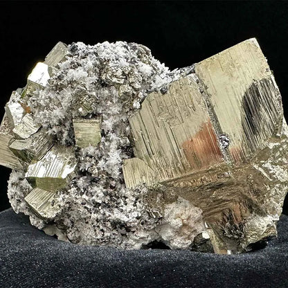 3" Large Pyrite Cubes C