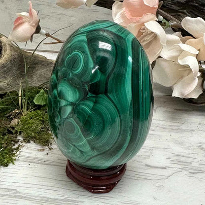 2.6" Malachite Egg A