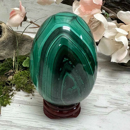 2.6" Malachite Egg A