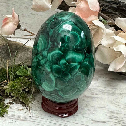 2.6" Malachite Egg A