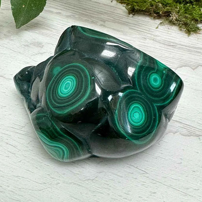 2.5" Malachite Polished K