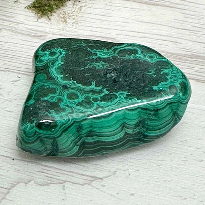 1.6" Malachite Polished O