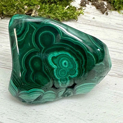 1.6" Malachite Polished O