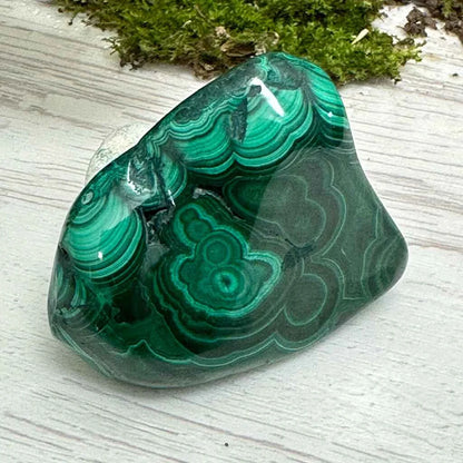 1.6" Malachite Polished O