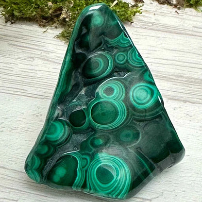 1.75" Malachite Polished Q