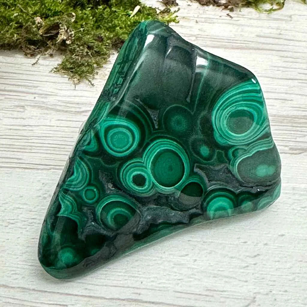 1.75" Malachite Polished Q