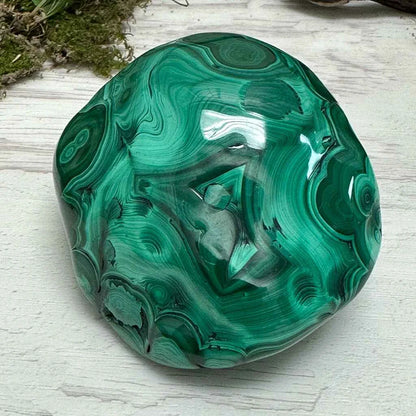 3.5" Malachite Polished B