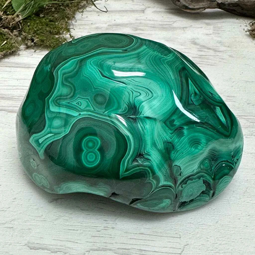 3.5" Malachite Polished B