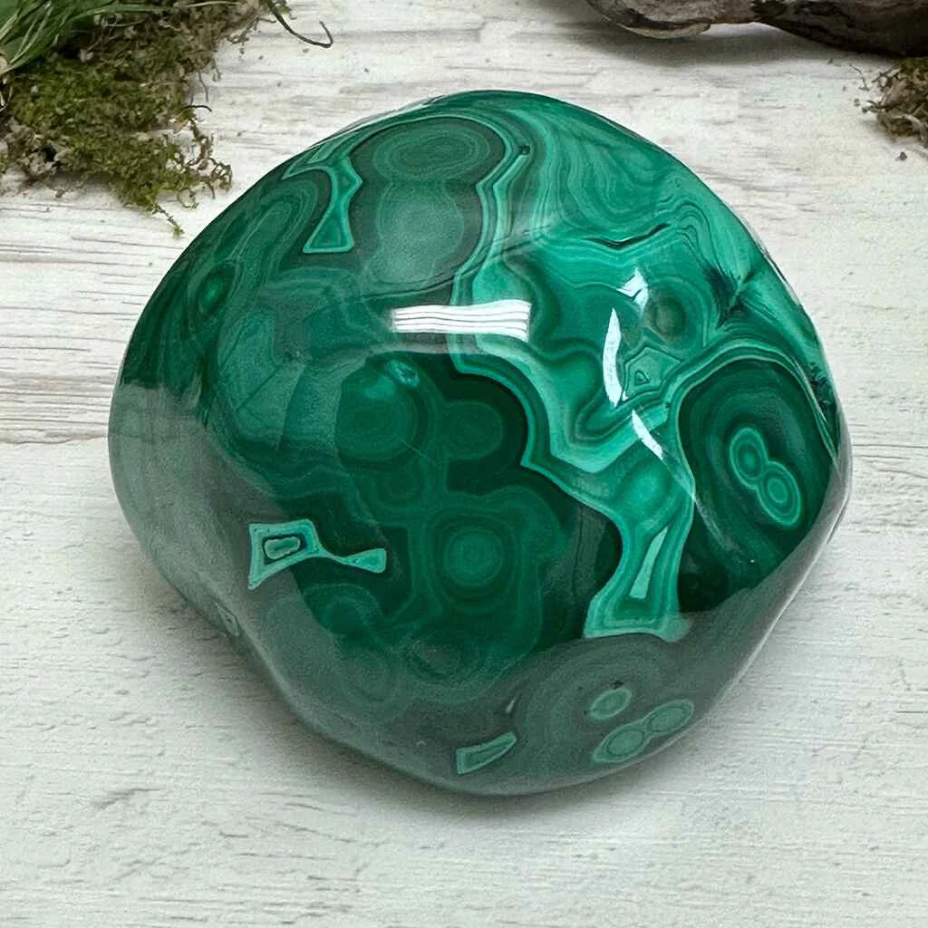 3.5" Malachite Polished B