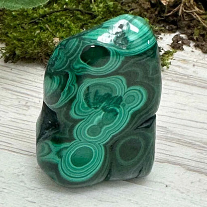 1.5" Malachite Polished U