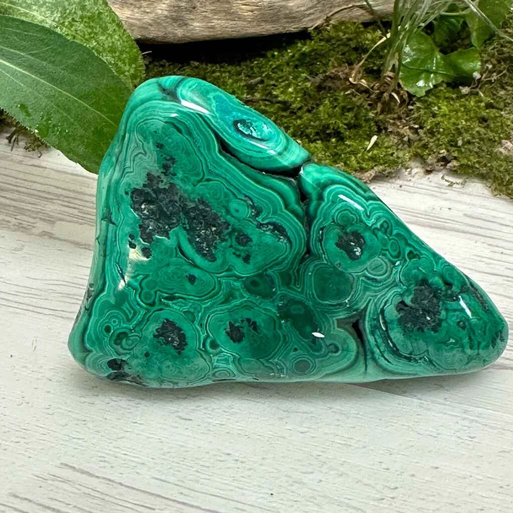 3" Malachite Polished D