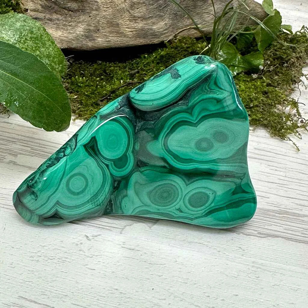 3" Malachite Polished D