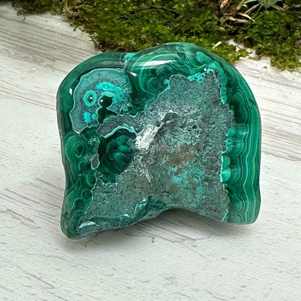 2" Malachite Polished F