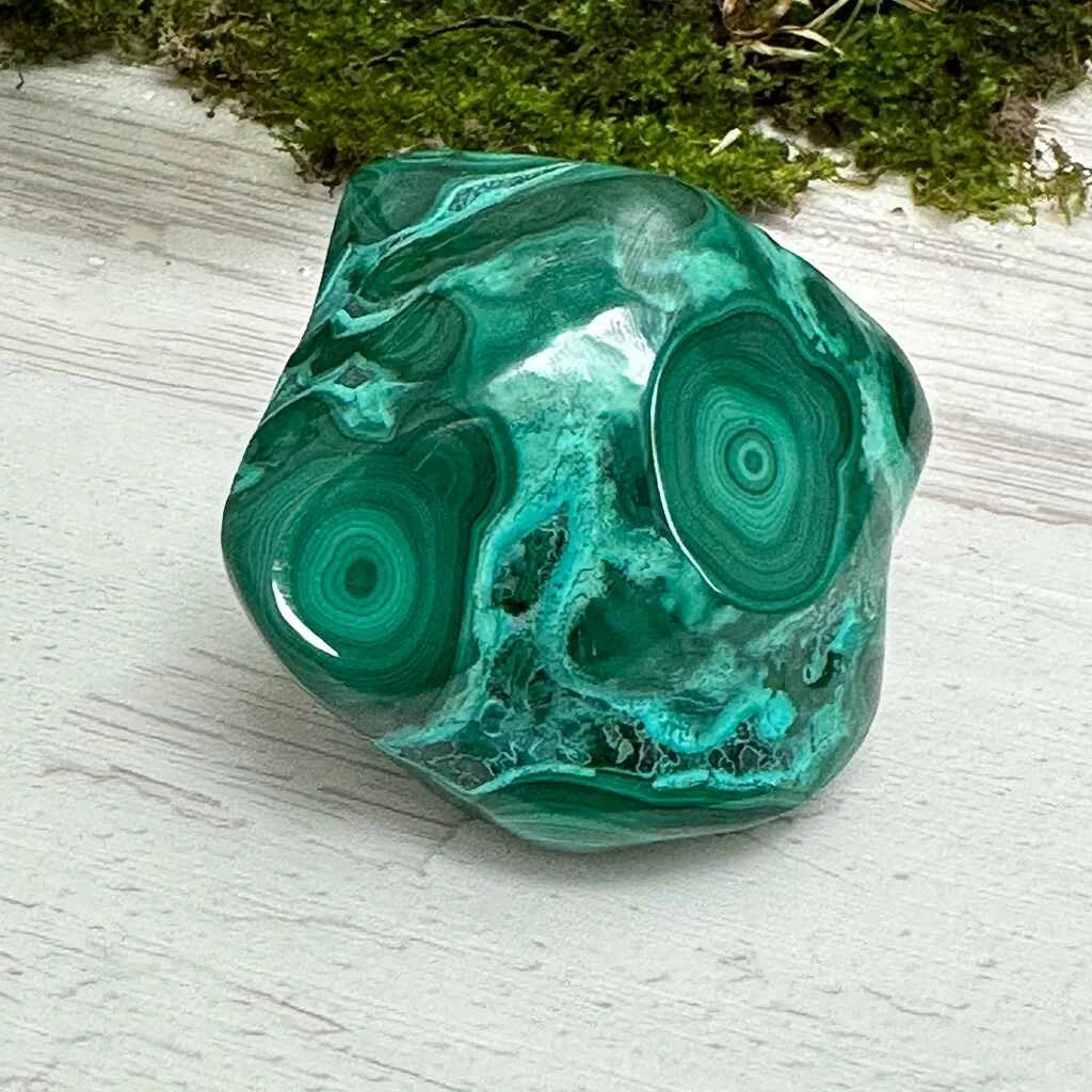 2" Malachite Polished F