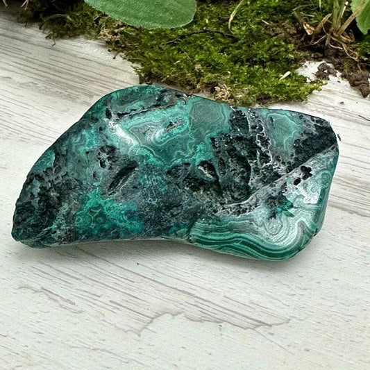 2" Malachite Polished H