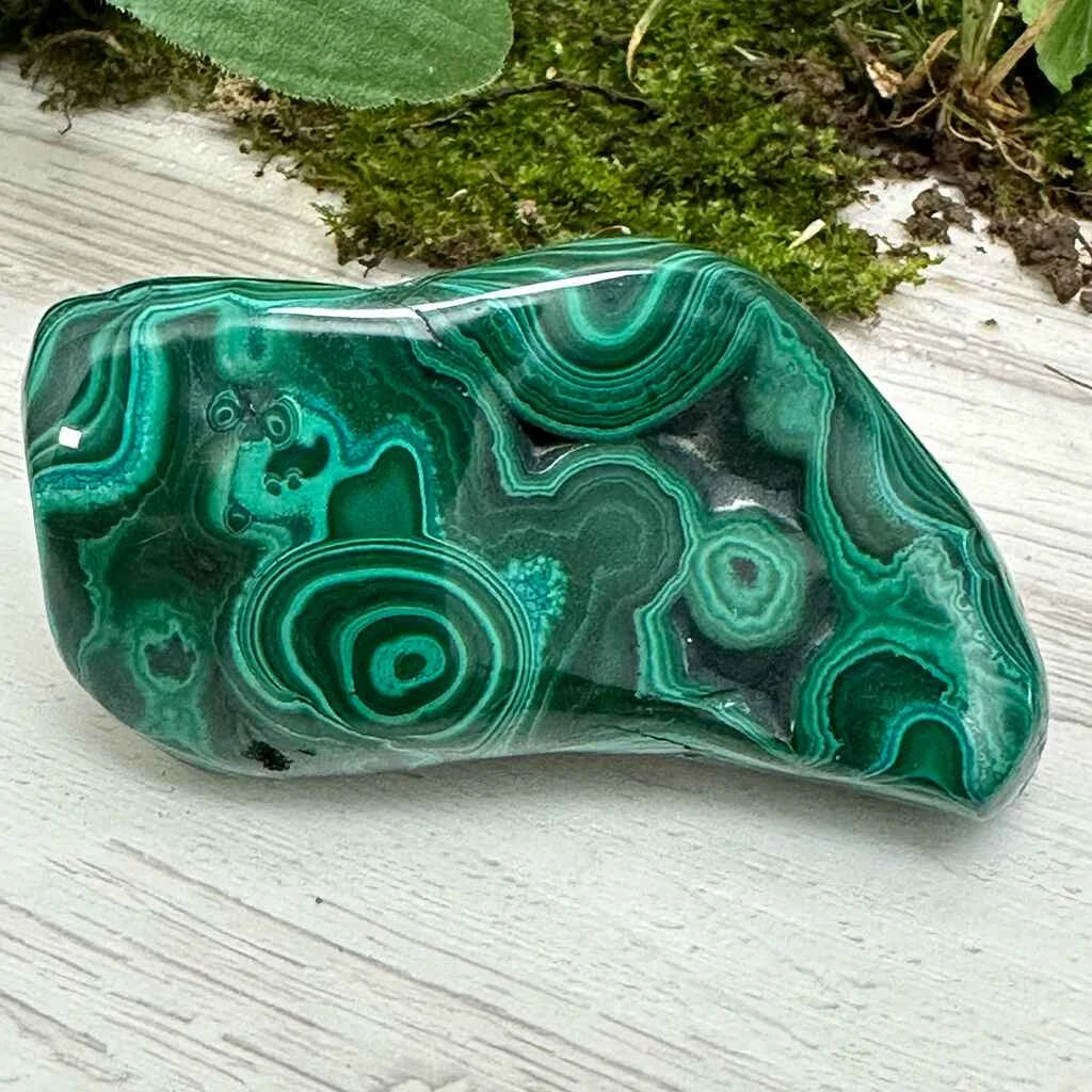 2" Malachite Polished H