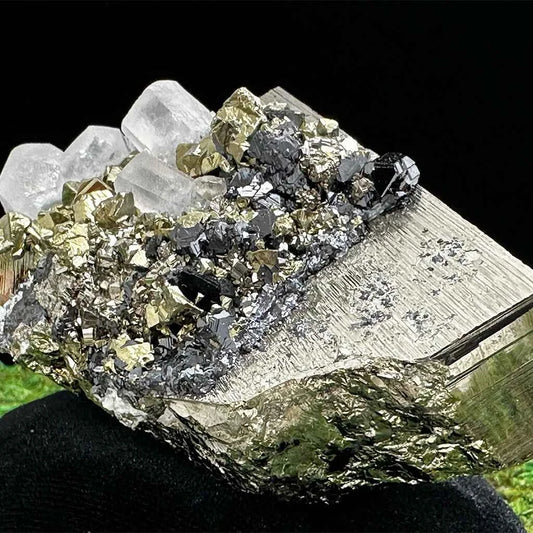 4" Medium Pyrite Cubes D