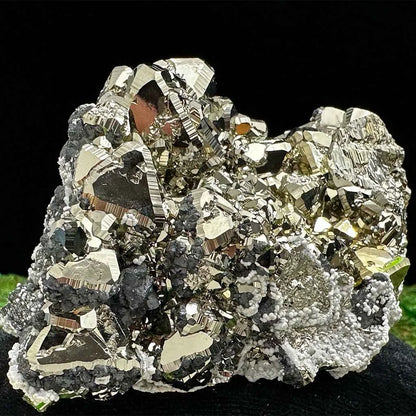 4" Octahedral Pyrite A