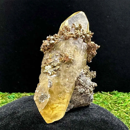 1.5" Marcasite with Calcite A